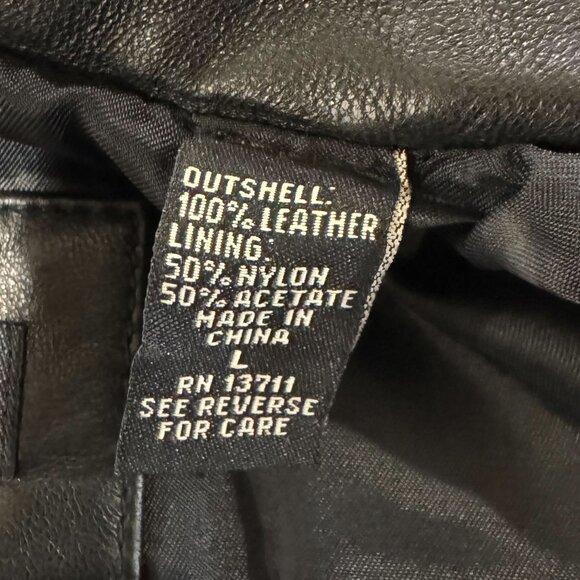 Vintage Valerie by Valerie Stevens Leather Jacket - Size‎ Large - Picture 3 of 8